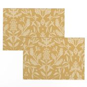 Large // Damask Damask // Ochre