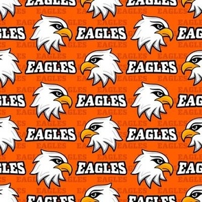 Eagles Mascot Orange