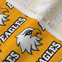Eagles Mascot Gold Yellow