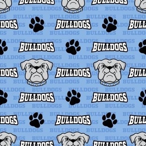 Bulldogs Carolina Blue Columbia Blue Light Blue