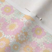 Avery Floral Pink Candy- extra extra small scale