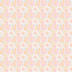 Avery Floral Pink Candy- extra extra small scale