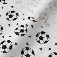 SMALL soccer ball fabric // soccer fabric sports fabric footballs fabric