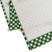 Kelly Green Gingham Large Bias