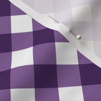 Orchid Gingham Large Bias