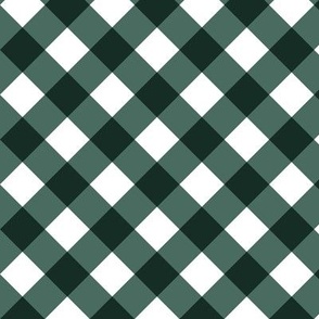 Pine Gingham Large Bias