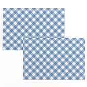 Sky Blue Gingham Large Bias