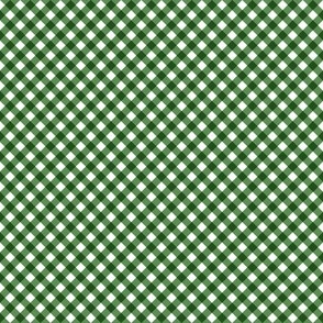 Kelly Green Gingham Small Bias