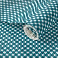 Lagoon Gingham Small Bias