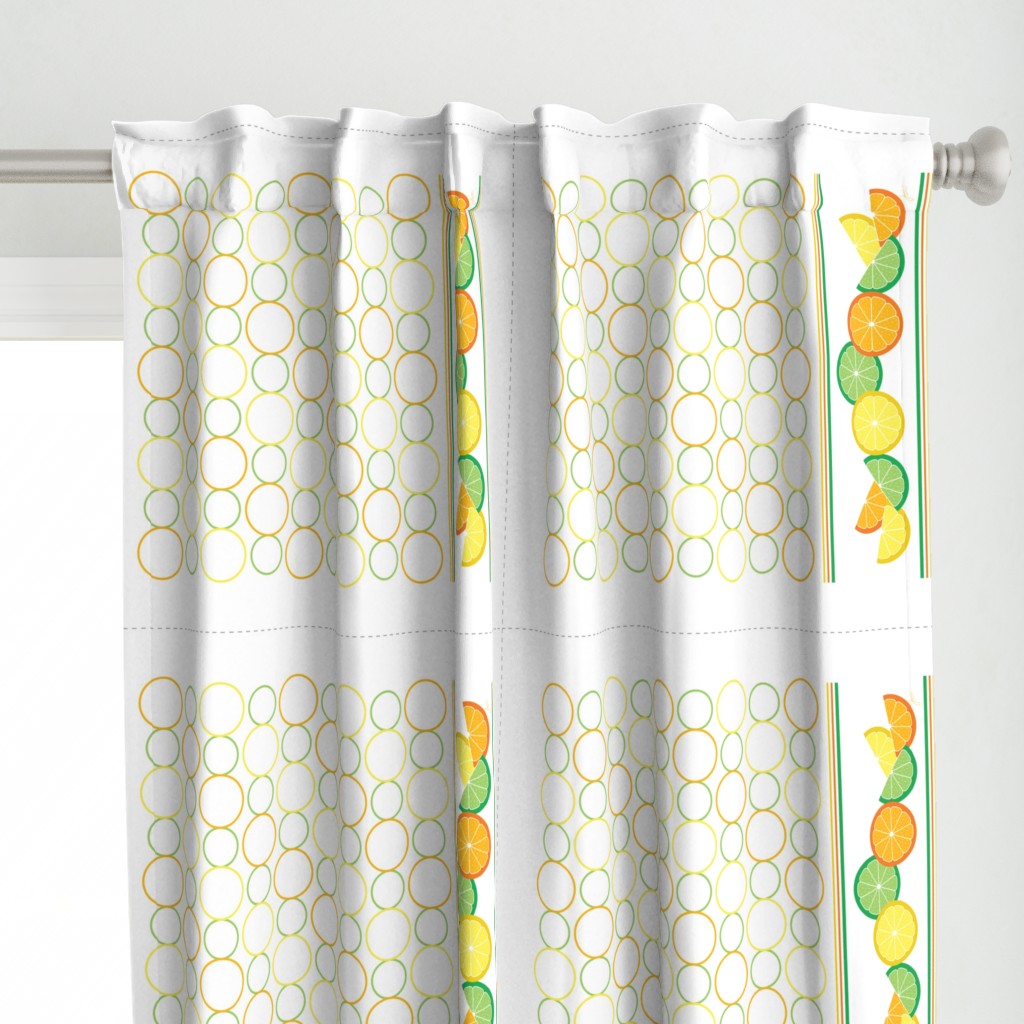 Sunny Citrus Tea Towel