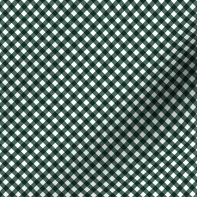 Pine Gingham Small Bias