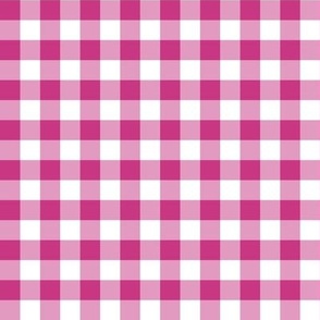 Barbiecore Gingham Large