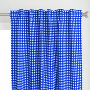 Cobalt Gingham Large