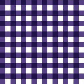 Grape Gingham Large