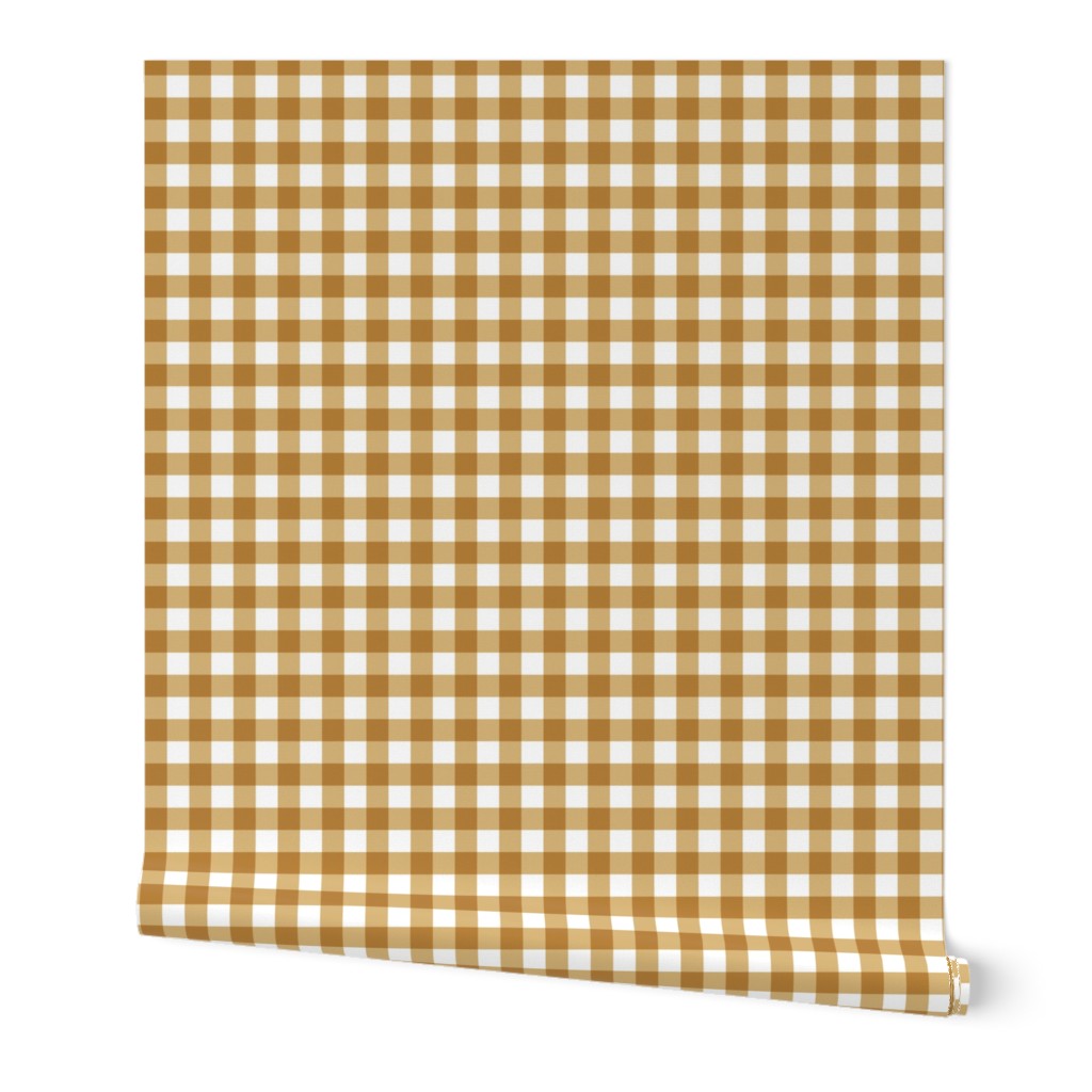 Honey Gingham Large