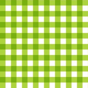 Lime Gingham Large
