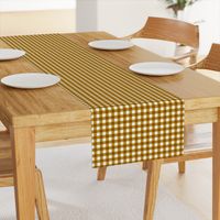 Mustard Gingham Large