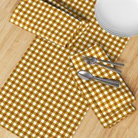 Mustard Gingham Large