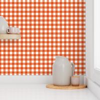 Peach Gingham Large