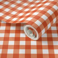 Peach Gingham Large