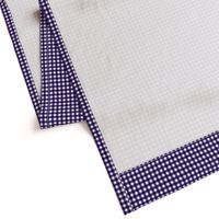 Grape Gingham Small