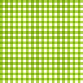 Lime Gingham Small