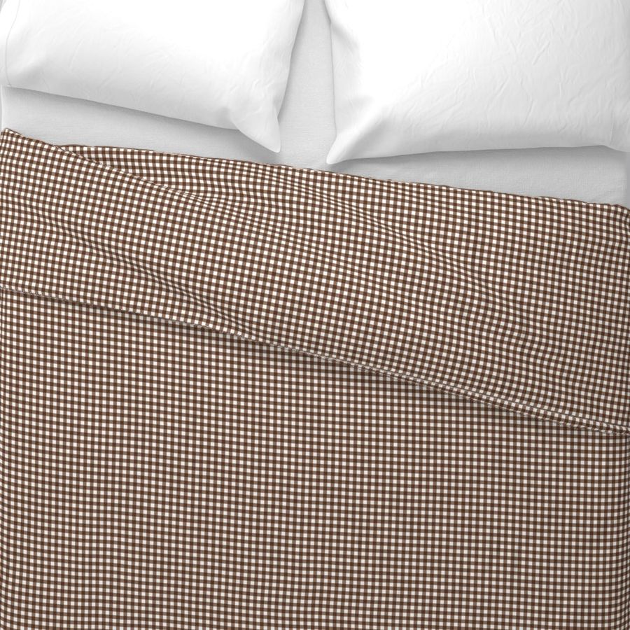 Mocha Gingham Small