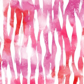 Minimal abstract hot pink 