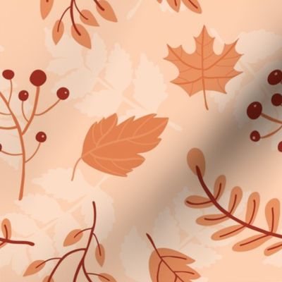 Fluttering Autumn - Orange