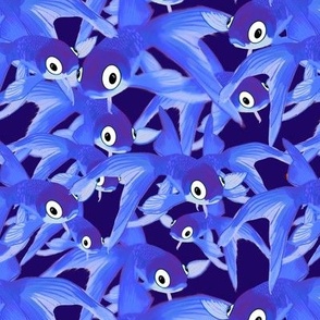 Purply blue fishies