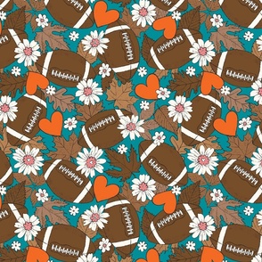 Football Fall and Florals Miami - large scale