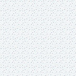 Small Snowflakes Tone on Tone Fabric –