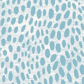 large abstract skin in pale teal with linen texture