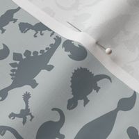 grey dinosaurs