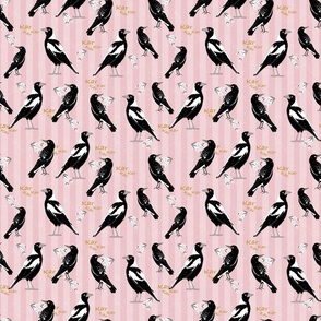 Magpies pink
