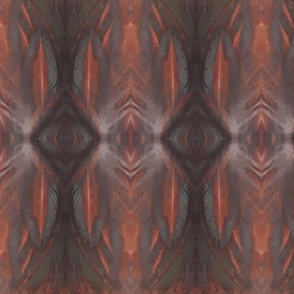 DU-B CHICKEN FEATHERS ABSTRACT 58 LARGE