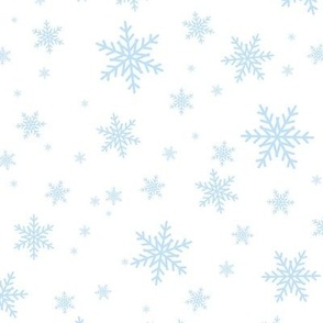 snowflakes white