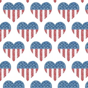 America’s Heart Shape Flag