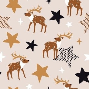 Reindeers and stars