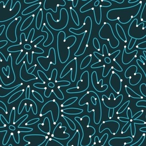 Abstract floral pattern (medium scale)