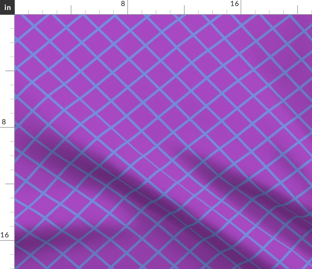 DSC18 - Diagonally Checked Grid