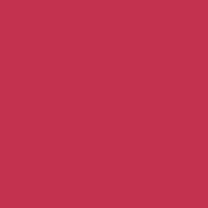 Raspberry Red Pink Solid -- Solid Pink Raspberry, Pink Solid Coordinate -- (HSV c43350)