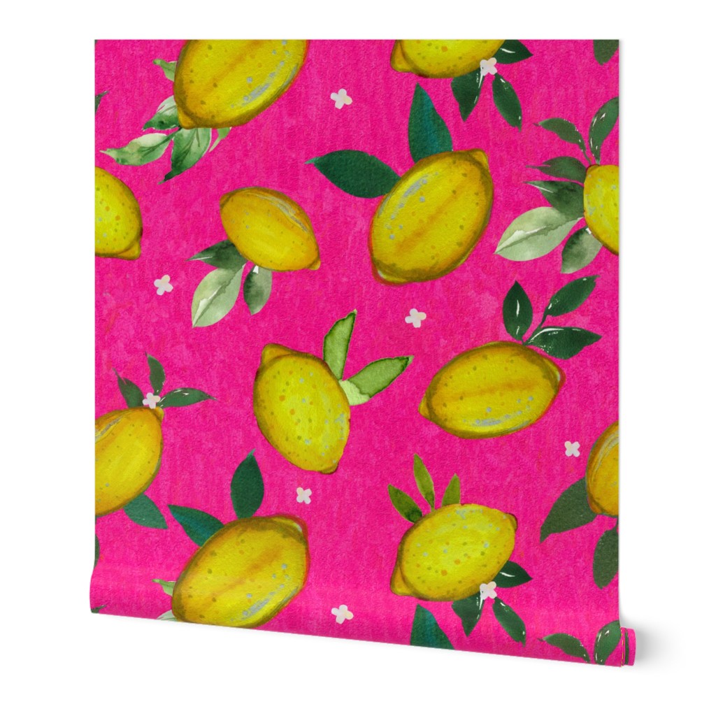 Lemons // Neon Pink