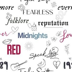 Tswift Fabric Wallpaper and Home Decor  Spoonflower
