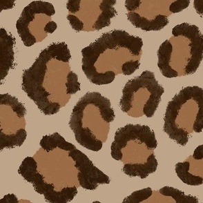 cheetah print - brown