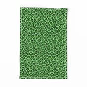 cheetah print - green