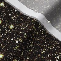 Solid Earthy Gold Black Faux Glitter -- Glitter Look, Simulated Glitter, Gold Brown Black Glitter Sparkles Print -- 60.42in x 25.00in   repeat -- 150dpi (Full Scale)