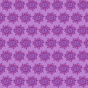 Henna Circles - Purple