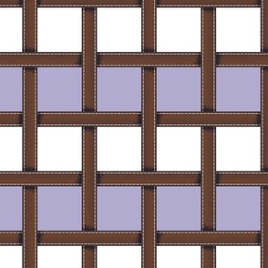 Halter Grid Small - Lavender