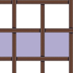 Halter Grid Large Horizontal - Lavender 